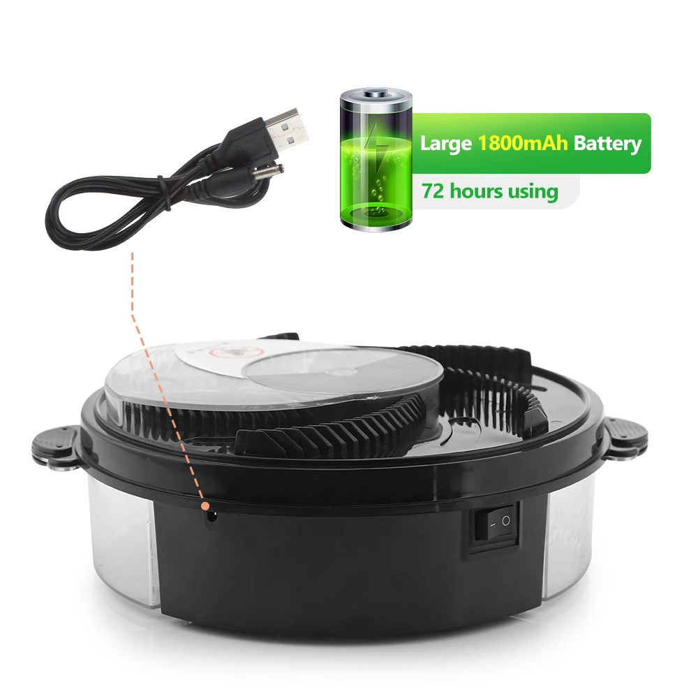 Электрическая ловушка для мух автоматический насекомых и вредителей дома сада