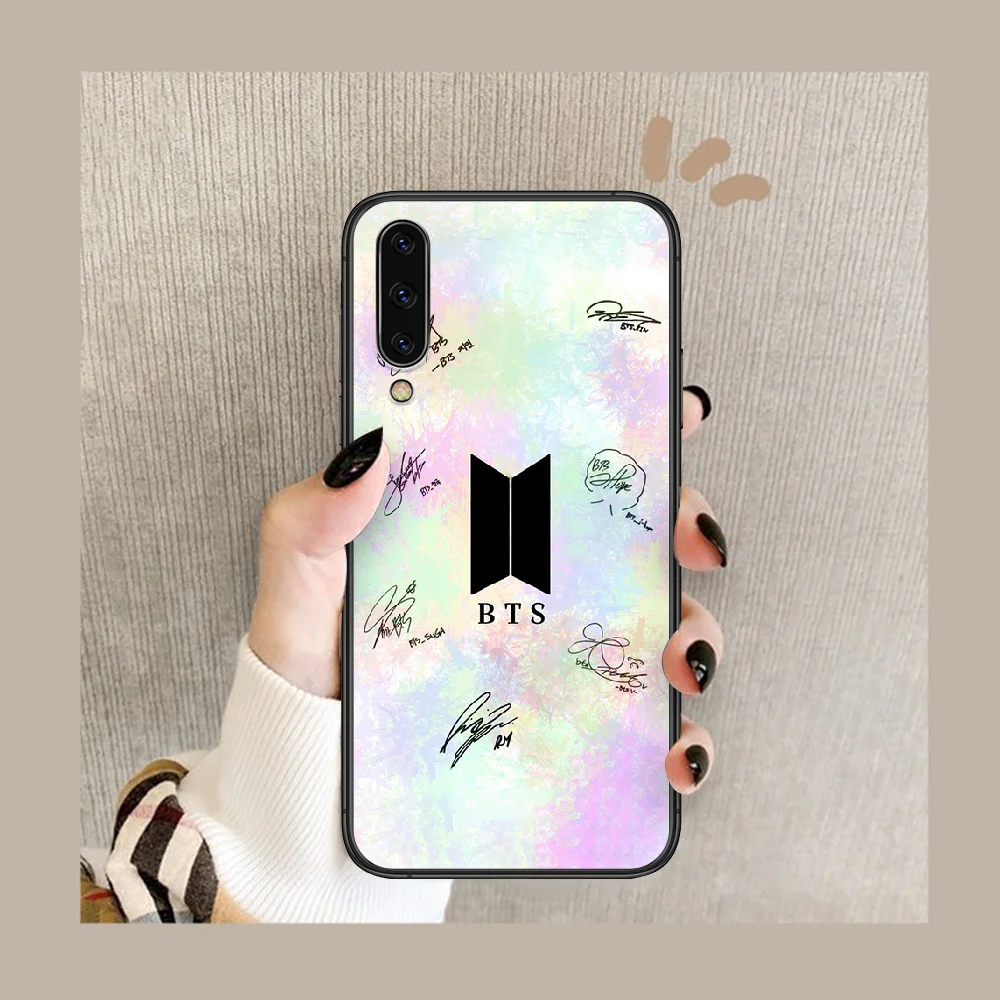 

Bangtan Boys kpop Phone Case Cover For Samsung Galaxy A10 A20 A30 E A40 A50 A51 A70 A71 J 5 6 7 8 S black Bumper Tpu Shell