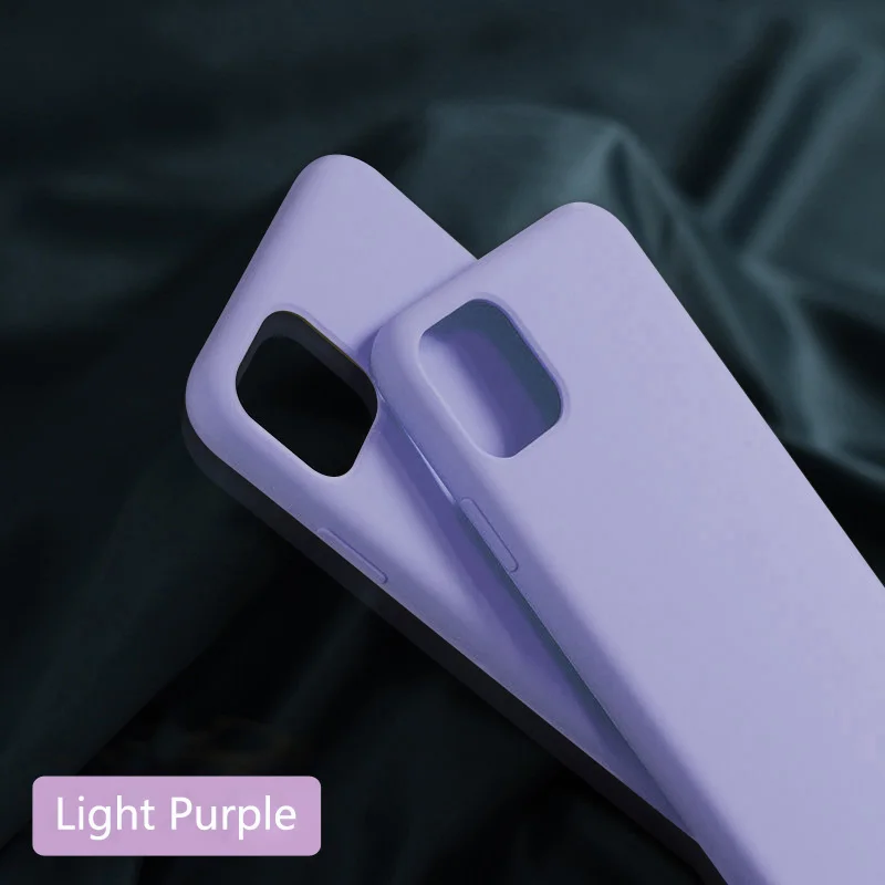 Чехол Arvin для iPhone 11 Pro Max, чехол из жидкого силикона, мягкая подкладка из микрофибры, толстый чехол для iPhone 11 Pro