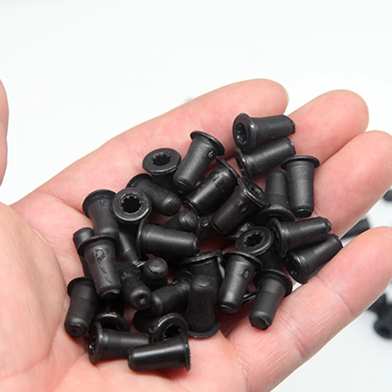 

QFHETJIE Car Fasteners 100PCS YT-281 Screw Plastic Self-tapping Screws Fixed Seat Nuts Fixing Accessories Suitable for All Cars