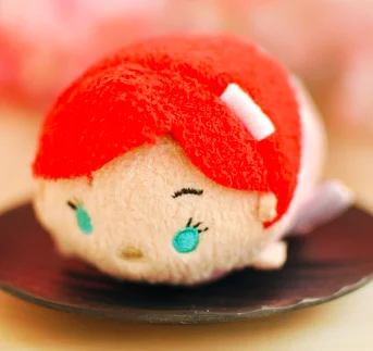 Новое поступление маленькая Русалочка рыба камбала Макс собака мини плюшевая игрушка Коллекция рождественских подарков - Цвет: e