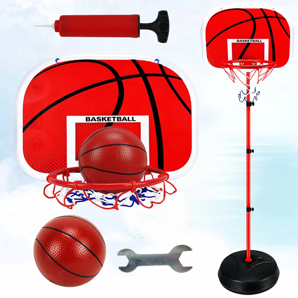 

1,2 м баскетбольные стойки, рама для стрельбы, подъемный баскетбольный баскетбол с одним для помещений и улицы (красный)