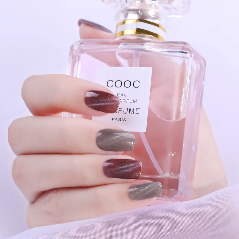 Клей для лака ногтей 3D кошачий глаз УФ-Гель-лак блеск яркий Полупостоянный