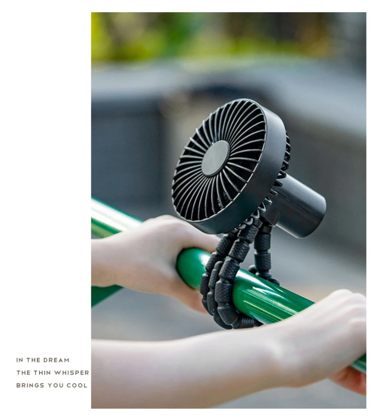 Охладитель воздуха мини штатив Трипод вентилятор с 1800 мА/ч Батарея Портативный