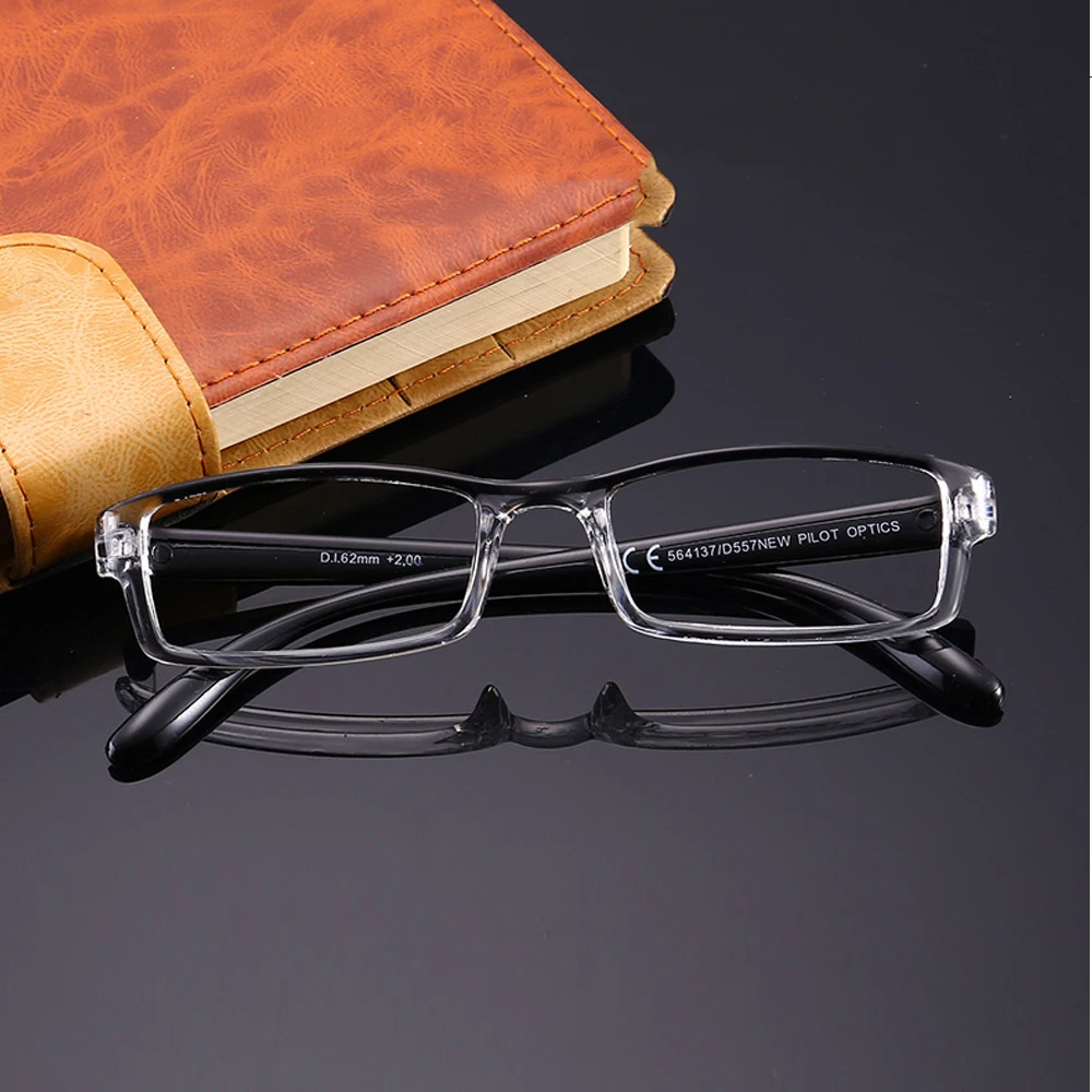 

CLARA VIDA 3paires!!! New Ultra-light PC Comfortable Presbyopic Resin Reading Glasses +1.0 +1.5 +2.0 To +4.0