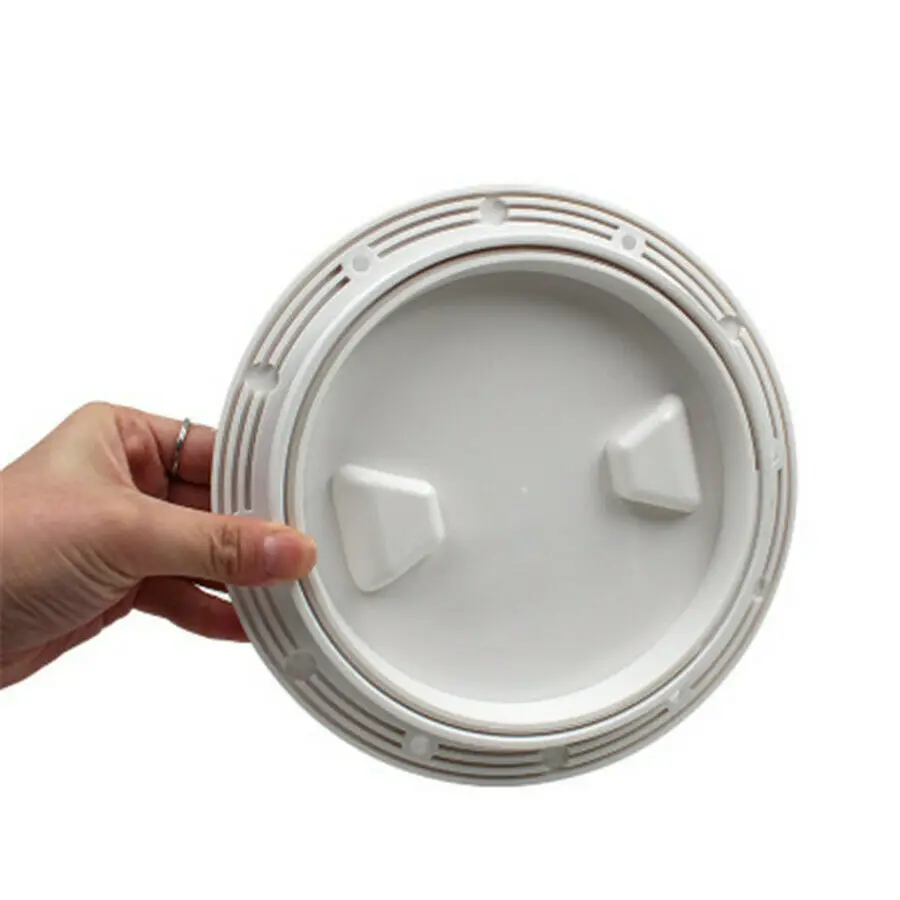 

High-impact Hatch Cover Access Heavy duty ABS White Round Marine Out Deck