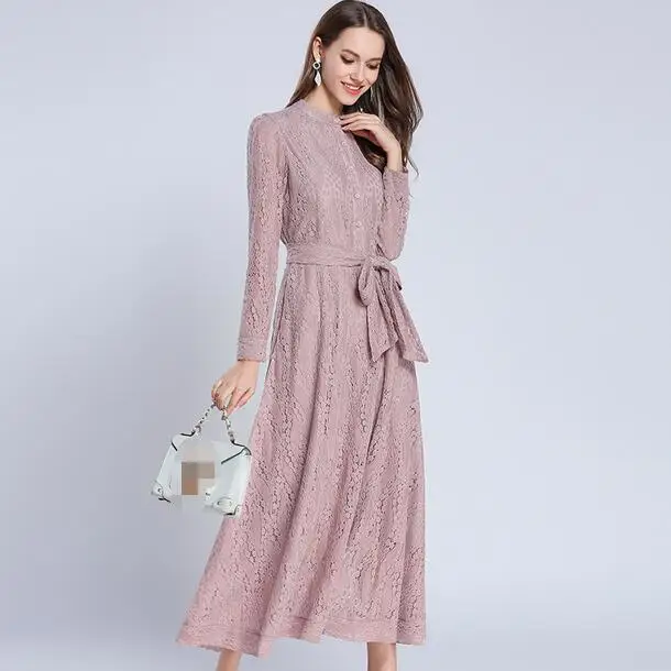 Офисные женские платья Новое кружевное платье качественные вечерние
