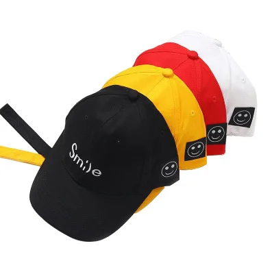 

2023 new smile baseball cap Adult Unisex dad hat sun hat ponytail hat fashion hats for men woman smile Letter hats accessories
