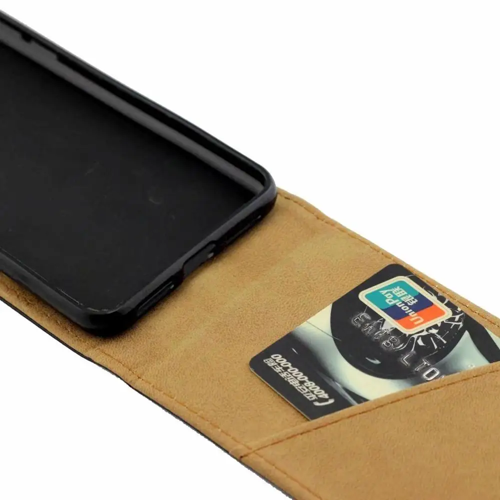 Вертикальный флип-чехол для Alcatel 3 2019 деловой стиль вертикальный ТПУ кожаный