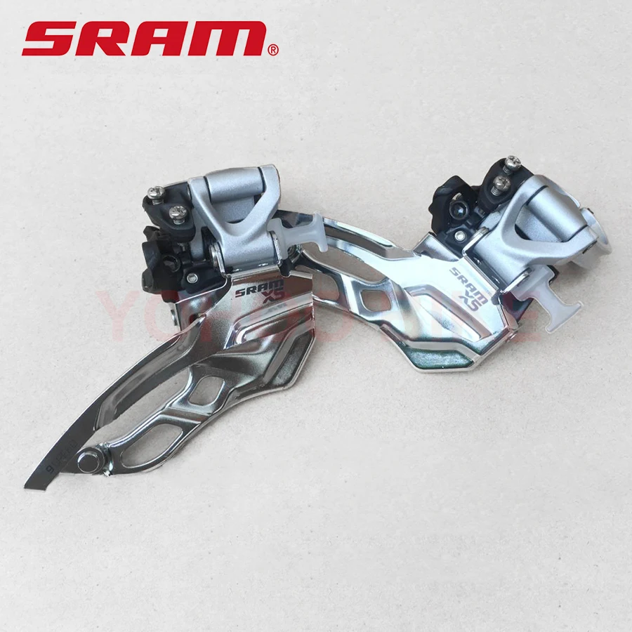 SRAM X5 9 скоростной передний переключатель с высоким зажимом, велосипедный переключатель для mtb горного велосипеда, компоненты для велосипеда
