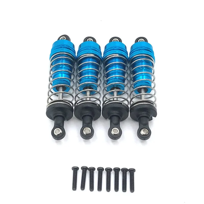 

WLtoys 124019 124017 144001 RC Car Upgrade Modified Parts Semi-Metal Shock Absorber Set of 4pcs