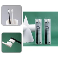 pp 2pcs fashion portable protect gum ultra fine toothbrush lightweight toothbrush practical for adult