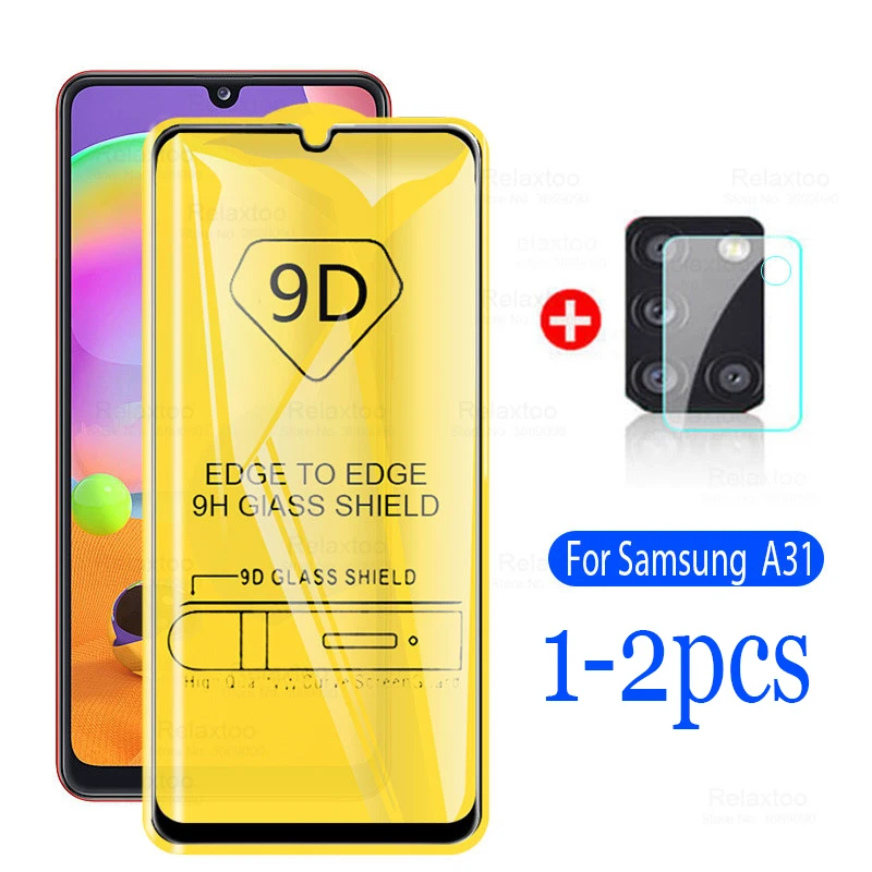 

Защитное стекло 9D для экрана и камеры samsung galaxy a31, a315