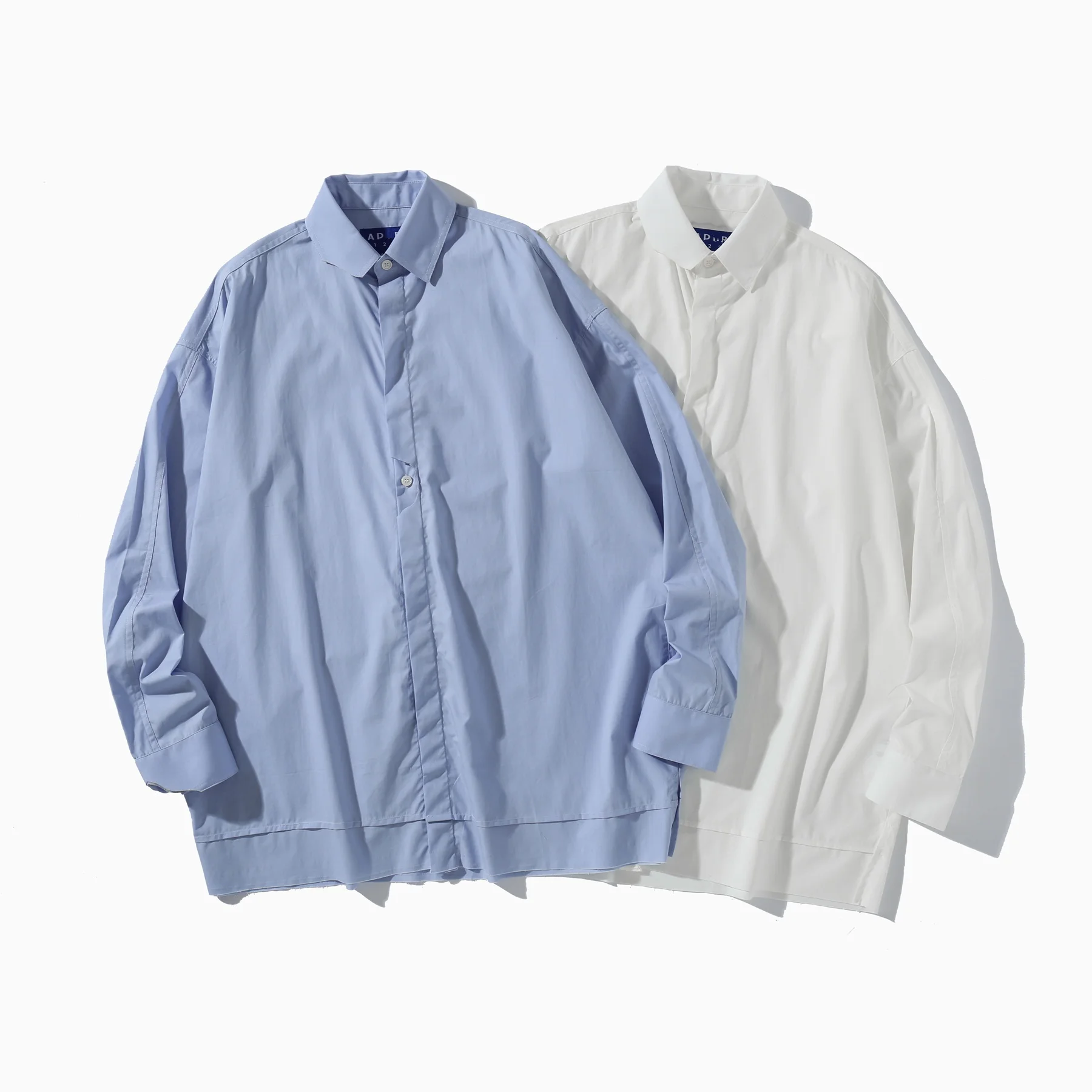 

Oversized Adererror Shirts Men Women Solid Color Casual Blouse Ader Error Longsleeve Shirt Korean Clothes