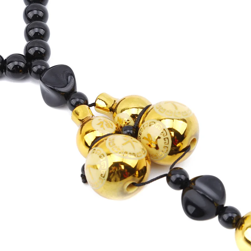 Деревянные бусины Будды зеркало заднего вида для автомобиля подвесной кулон