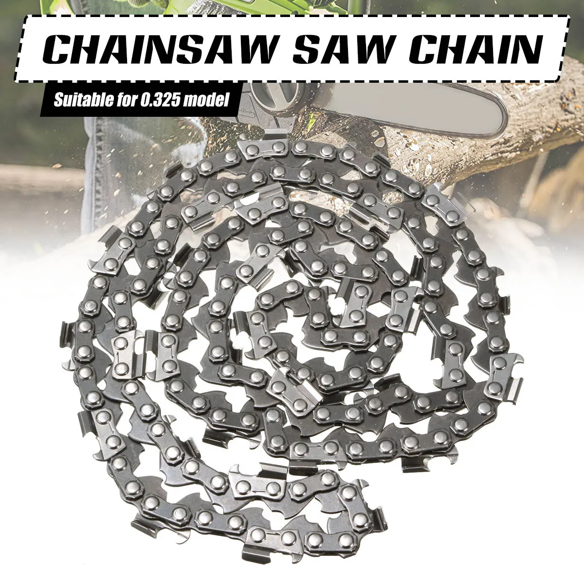 Цепная пила для резки древесины диск с 76 звеньями 20 дюймов|Цепочки| |