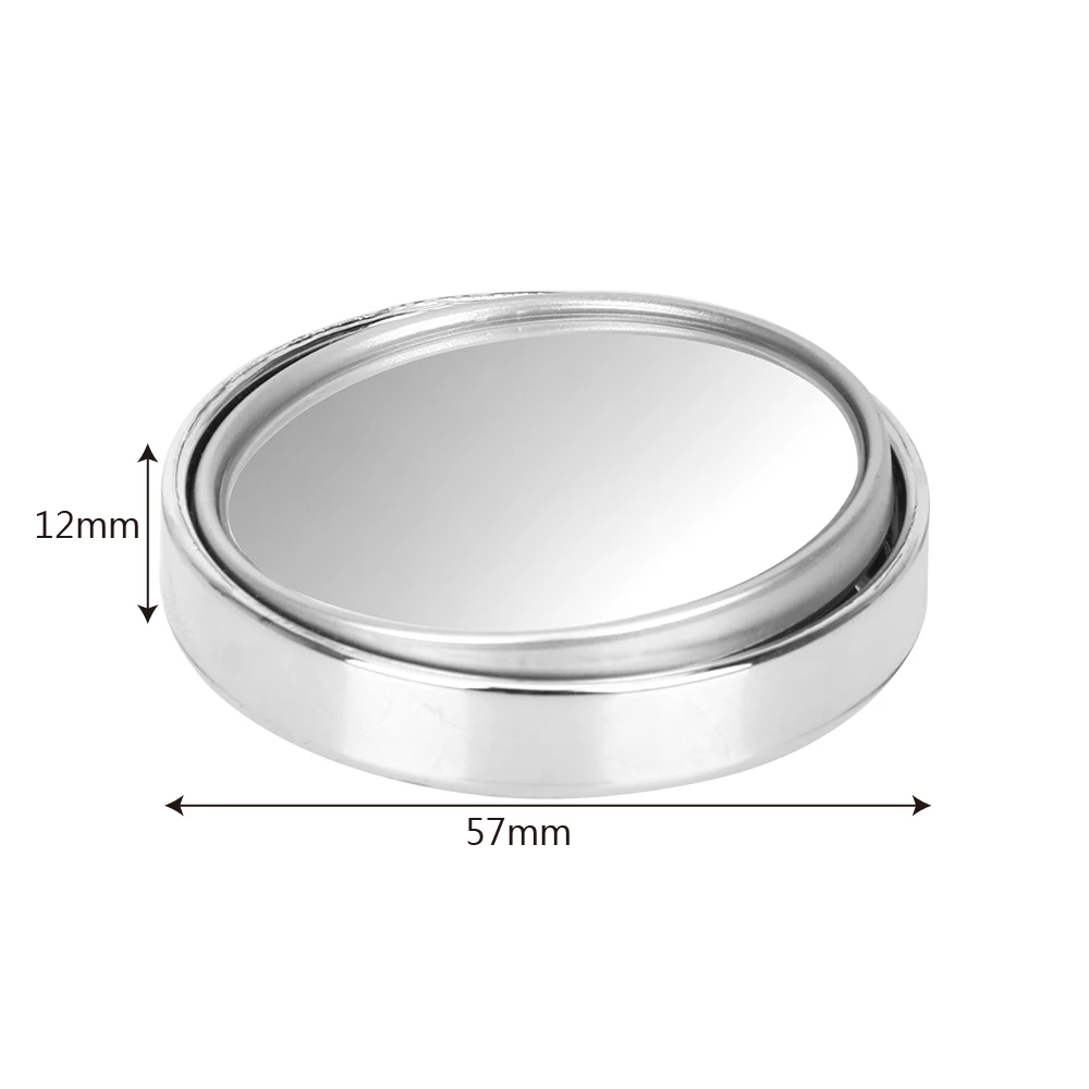 Зеркало для слепых зон широкое зеркало заднего вида 360 широкоугольное круглое