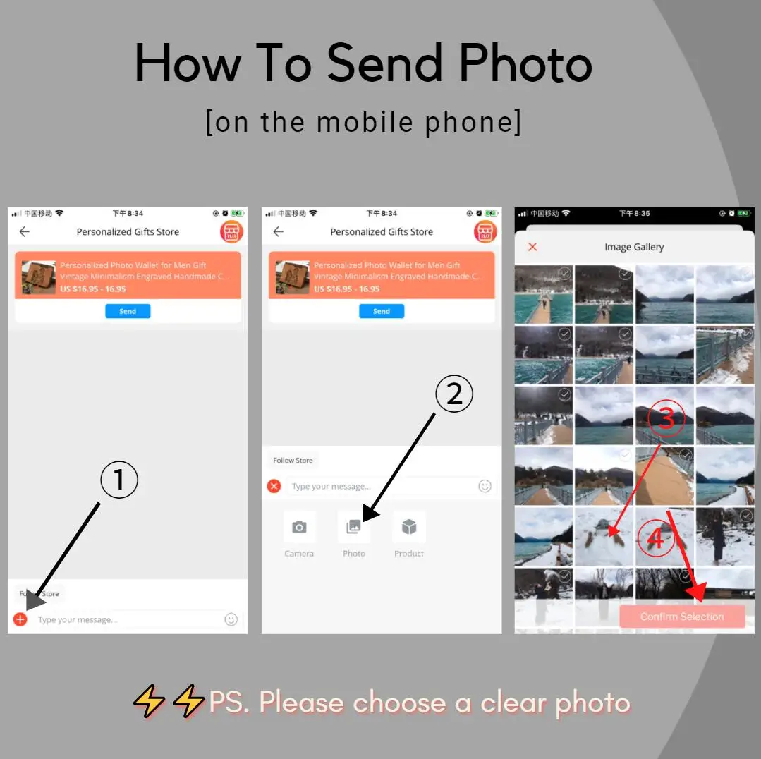 

Men's Custom Engraving Photo Short Wallet Personalized Gift Picture Coin Pocket Wallets Father's Day Gift Purse Gift for Him Men