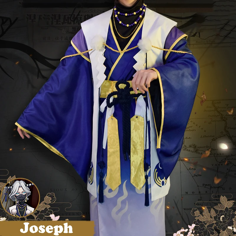 

Game Identity V Cosplay Costumes Hunter Joseph Photographer Cosplay Costume Kimonos Skin Uniforms Clothes Suits Sets New