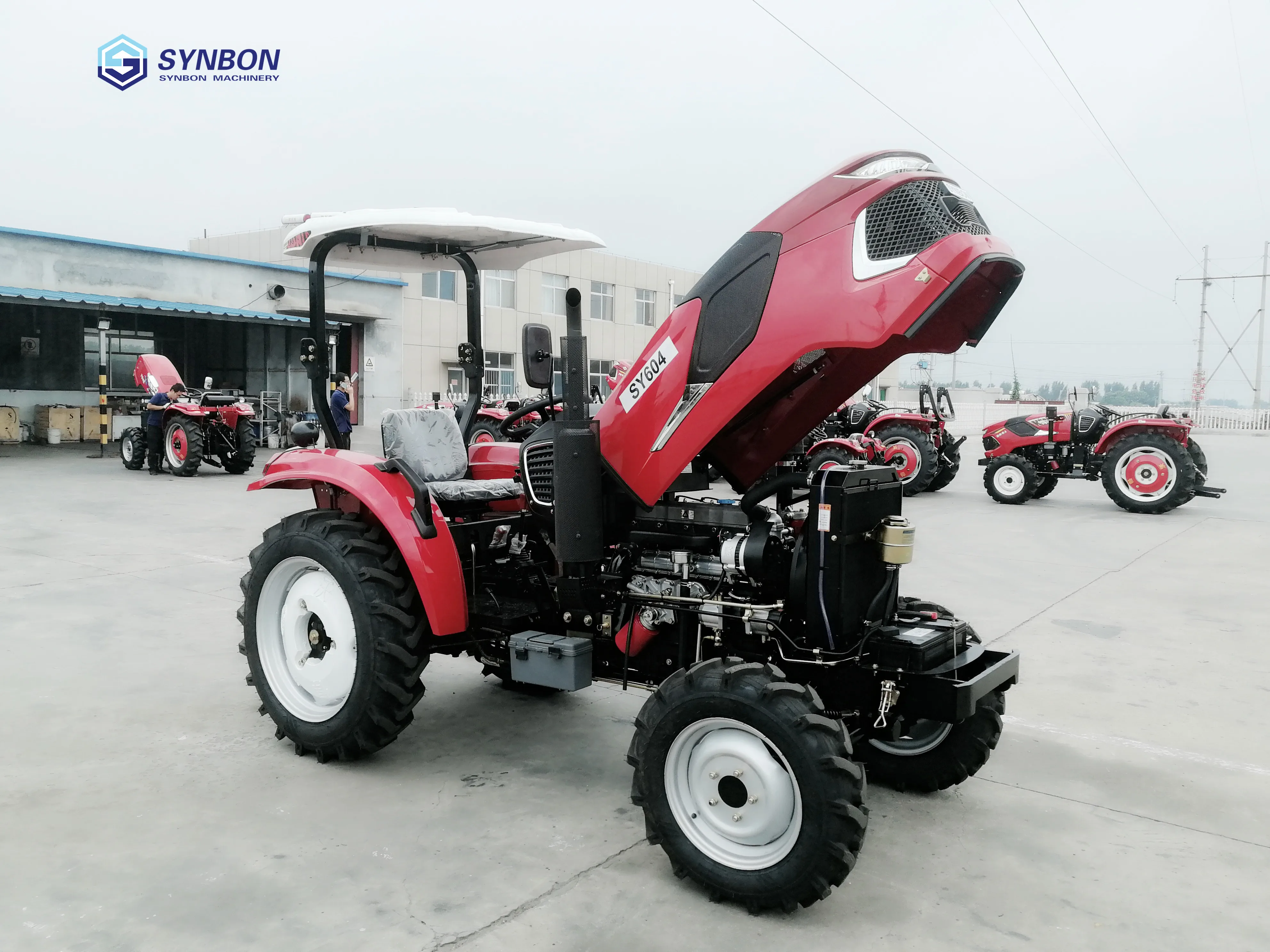 Малогабаритное сельскохозяйственное оборудование 60HP 4*4 гидравлическое