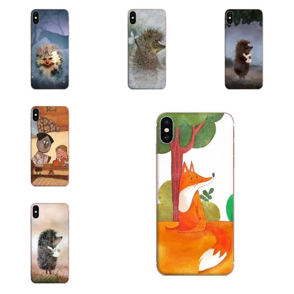 Для Apple iPhone 4 4S 5 5C 5S SE 6 6S 7 8 11 Plus Pro X XS Max XR хит продаж Модный Ежик в