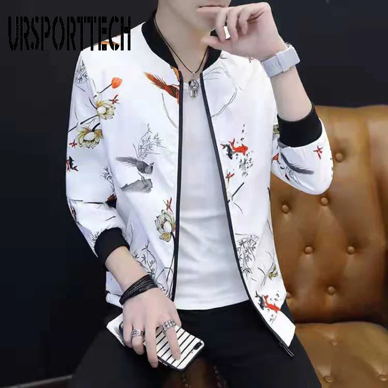 URSPORTTECH мужские куртки и пальто водонепроницаемая весенне-осенняя куртка с