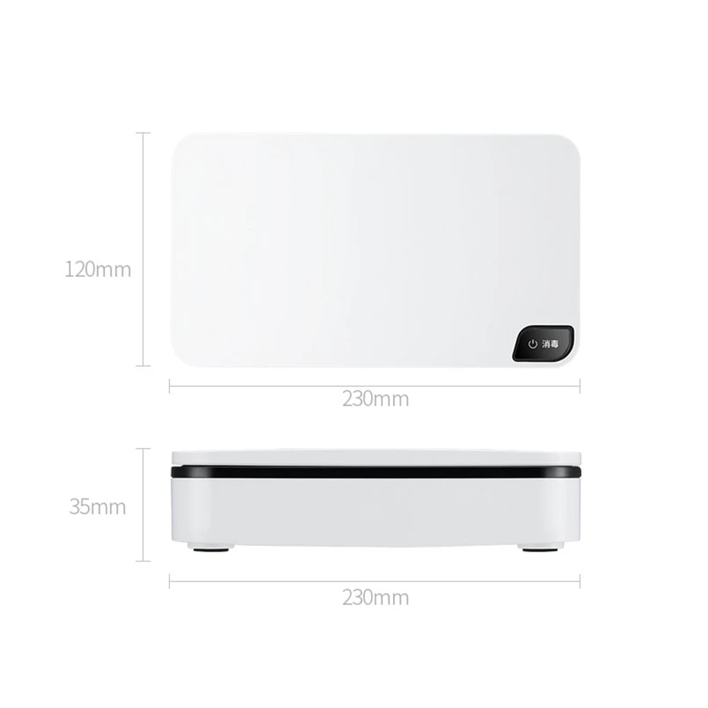 Портативный стерилизатор для телефона 5 в с УФ фильтром дезинфектор сотового