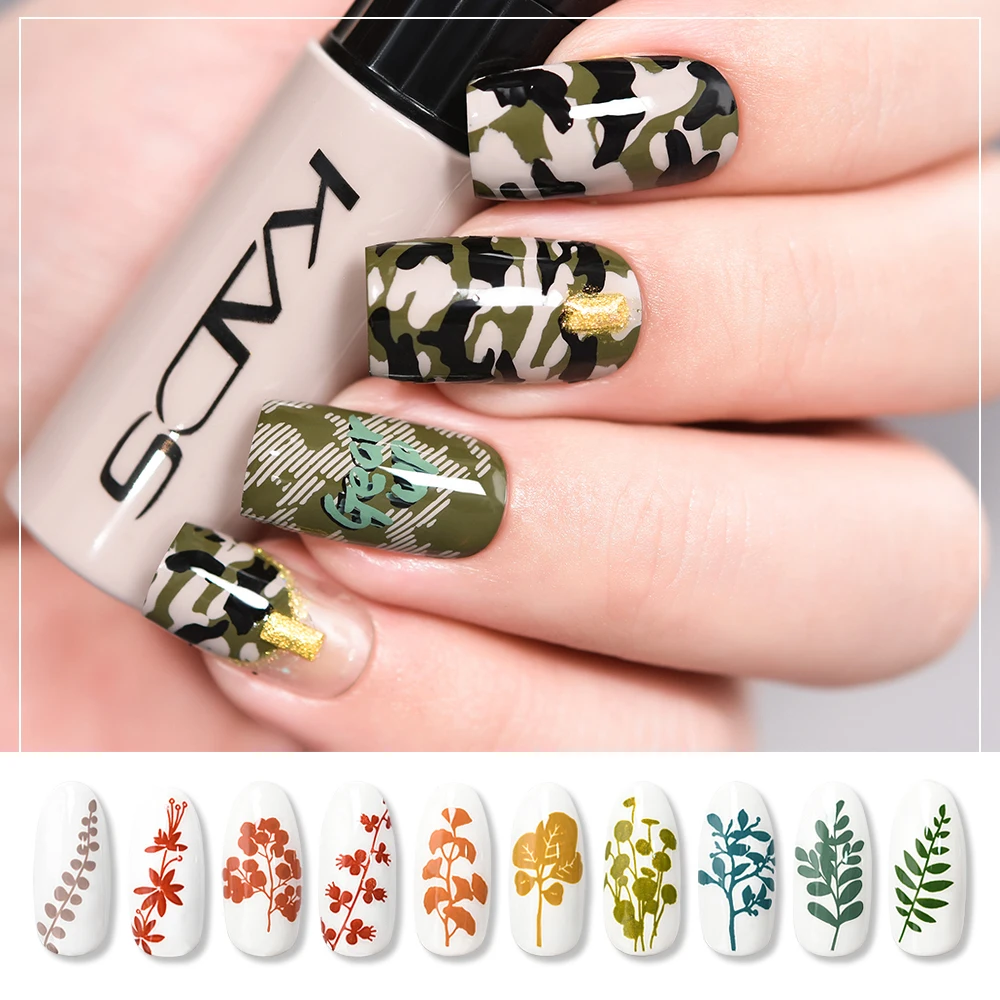 Лак KADS для стемпинга печатей лаком ногтей лак чистые цвета самостоятельной