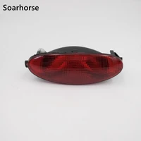 soarhorse for peugeot 206 2005 2006 2007 2008 rear bumper red fog light tail brake lamp 714025310601