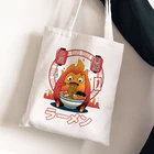 Новая японская Милая холщовая женская сумка с забавным принтом букв черного цвета, Повседневная мода Harajuku Ulzzang, вместительные сумки через плечо для колледжа