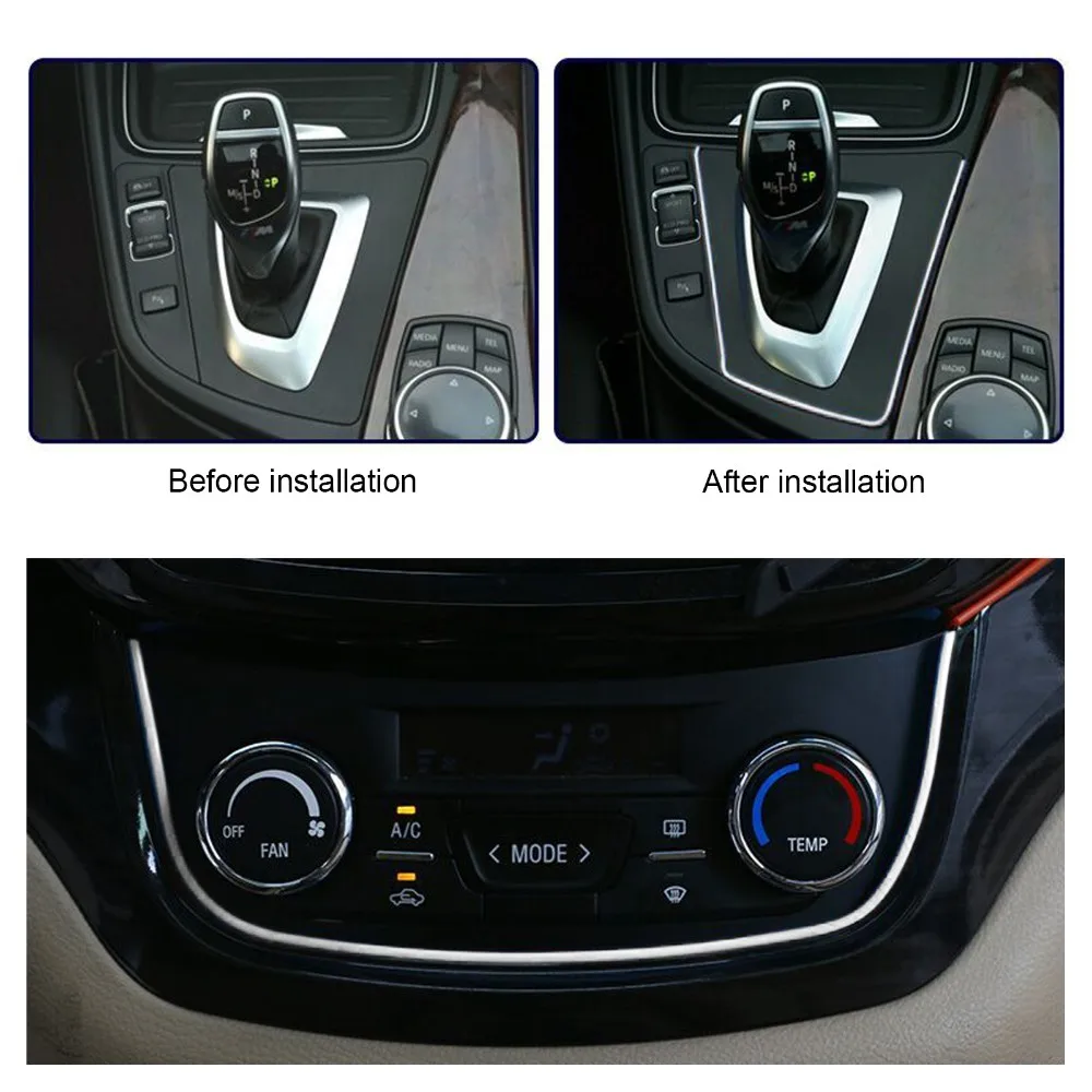 5 м автомобиля Стиль интерьер гибкая украшения Литье триммер газа для Защитные