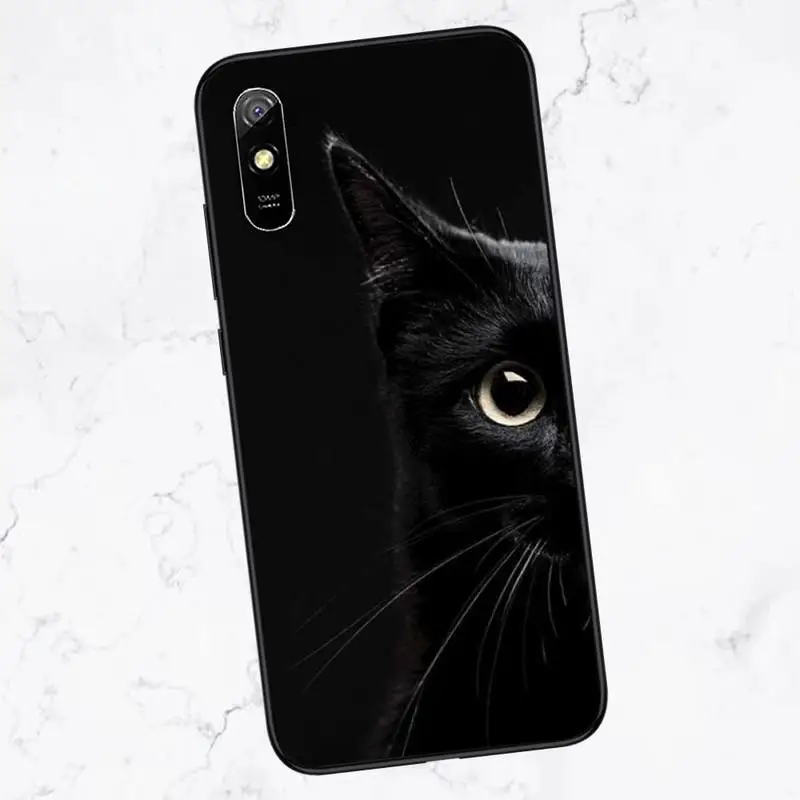 

Cat Staring Eye On Sale! Cool Phone Case For Xiaomi Redmi Note 4 4x 5 6 7 8 pro S2 PLUS 6A PRO