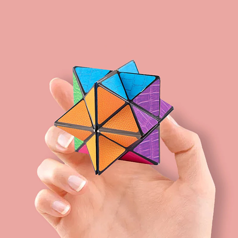 NEW Infinity Flip Magic Cube Fidget Toys Antistress Children Adult Toys Relieve Stress Fingertip Puzzles Cube Toy Gift enlarge