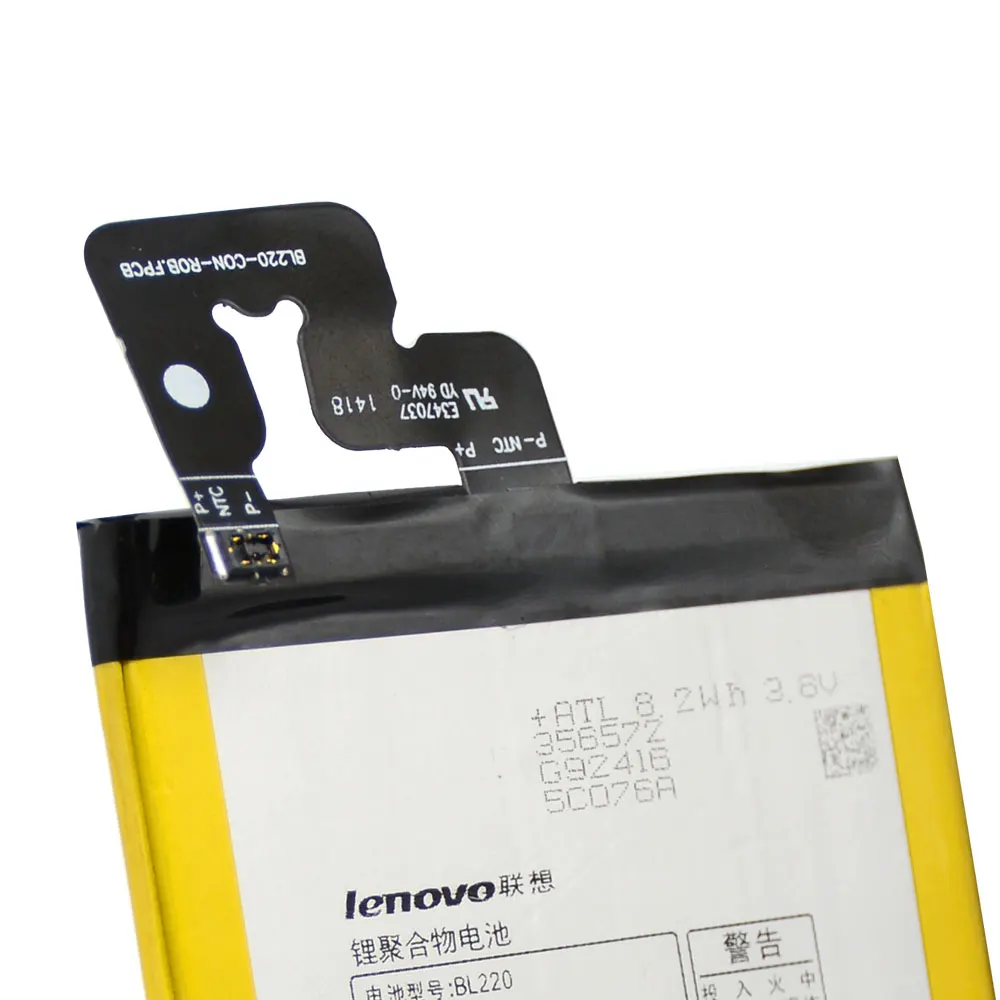 

Orginal BL220 battery for Lenovo S850 S850T cell phone bl220 2150mAh High Quality batteria In Stock with free repair tools
