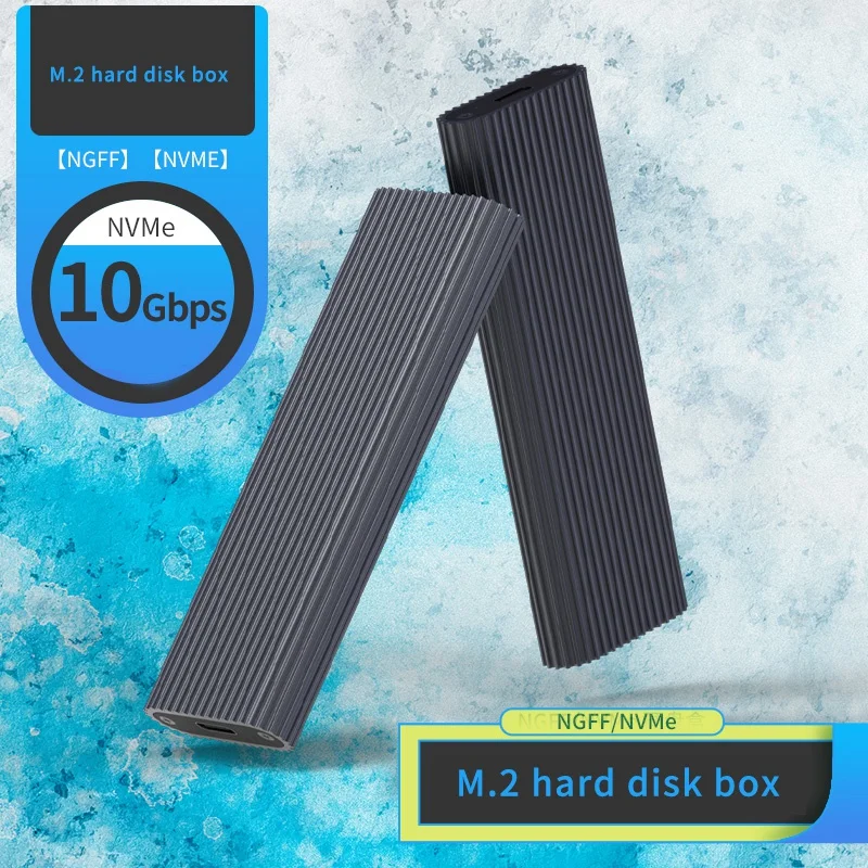 Корпус M.2 NVMe SSD с радиатором на USB Type C 3 1 адаптер передачи 10 Гбит/с подходит для M Key B