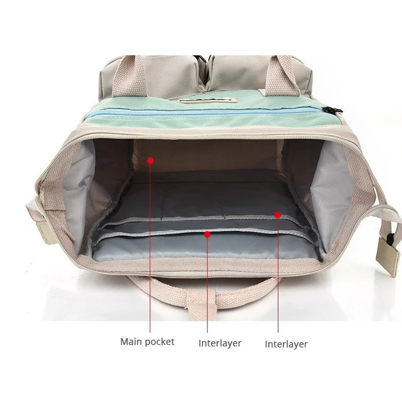 Сумка для подгузников kanken модный вместительный дорожный рюкзак мам ухода за