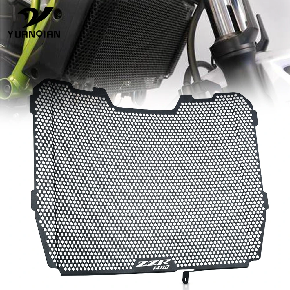 

Для Kawasaki ZZR1400 ZZR 1400 2014 2015 2016 2017 2018 2019 2020 Запчасти для мотоциклов решетка радиатора крышка протектор охладителя