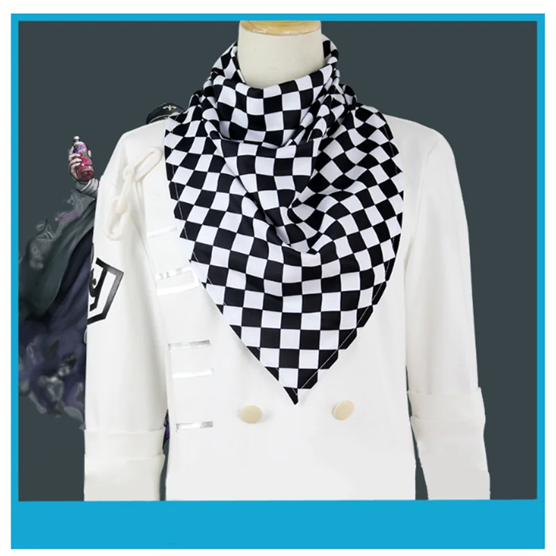 Костюм для косплея кокичи Ома из аниме Danganronpa V3: Killing Harmony костюм с париком и плащом