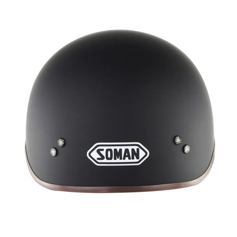 Retro Scooter Half Face Helmet Vintage Casque Moto DOT Capacetes Anti Glare Visor Cascos Vespa Chopper Helmets Motorcycle | Автомобили и