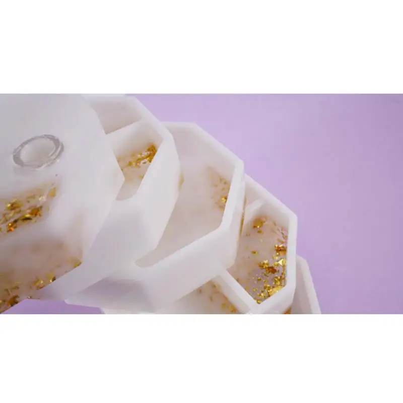 Коробка для хранения в форме цветка силиконовая форма ручной работы