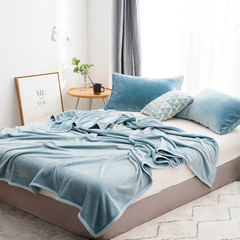 1 шт. супер мягкое фланелевое одеяло диван кровать офисное детское флисовое