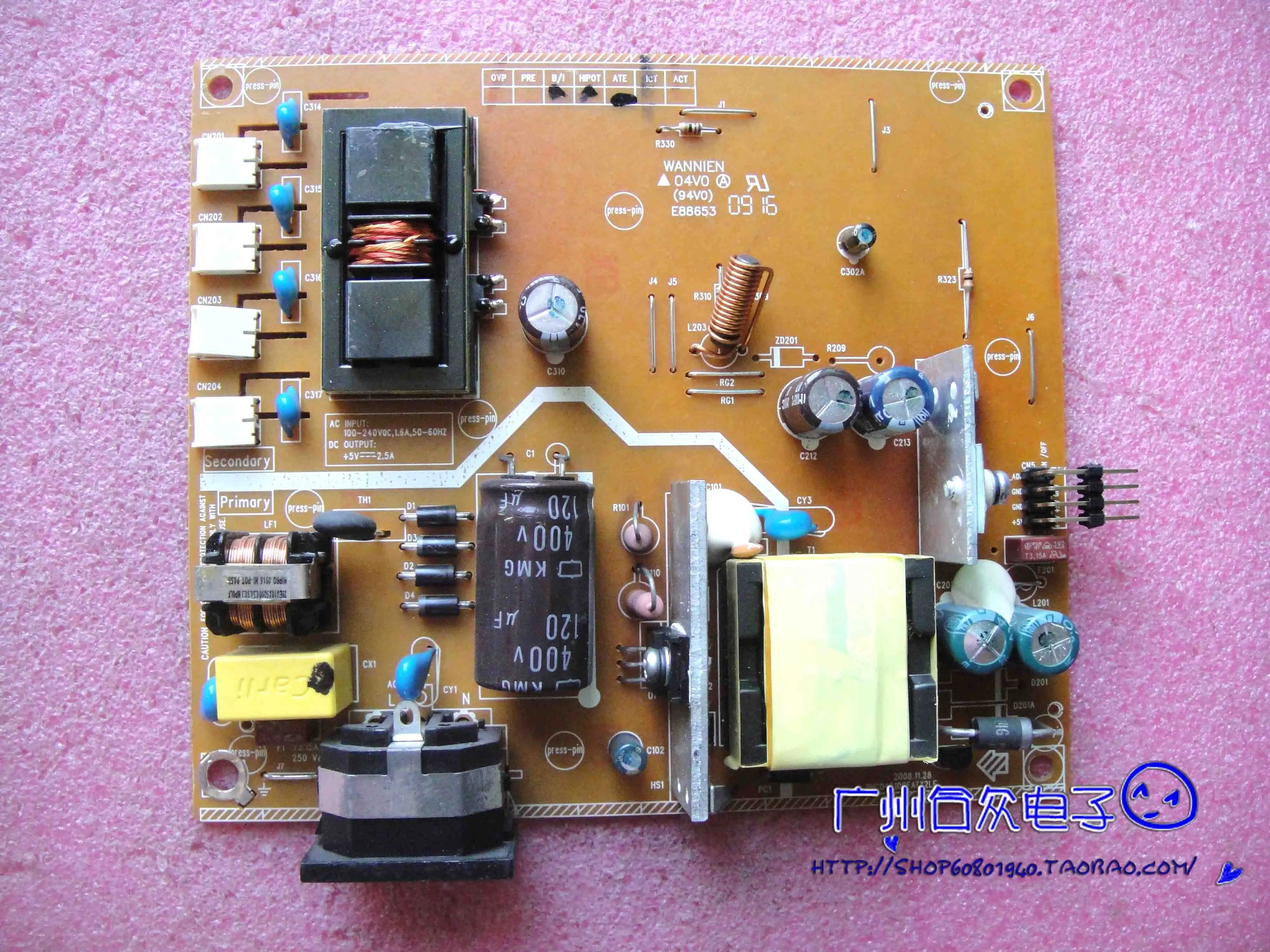 

HP-L0451RB S4LF плата питания 80GL19-6-HIC REV;001 панель питания