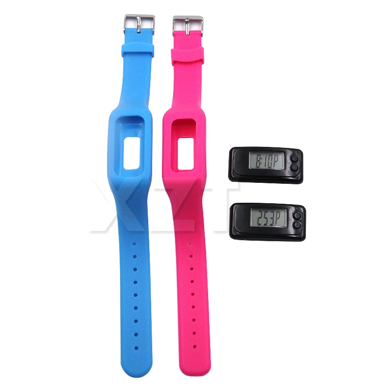 Digital LCD Pedometer Watch Smart Wristband Run Steps Walking Distance Calorie Counter Silicone Wrist time Bracelet Sport | Электроника