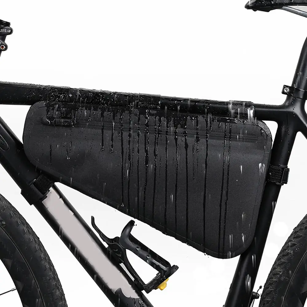 

4L Bike Bag Waterproof Bicycle Triangle Bag Frame Front Tube Bags Large Capacity Cycling Pannier Packing Bicycle Accessory Bags