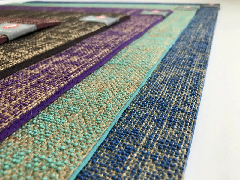 Коврик для йоги из натурального джута нескользящий коврик фитнеса гимнастики