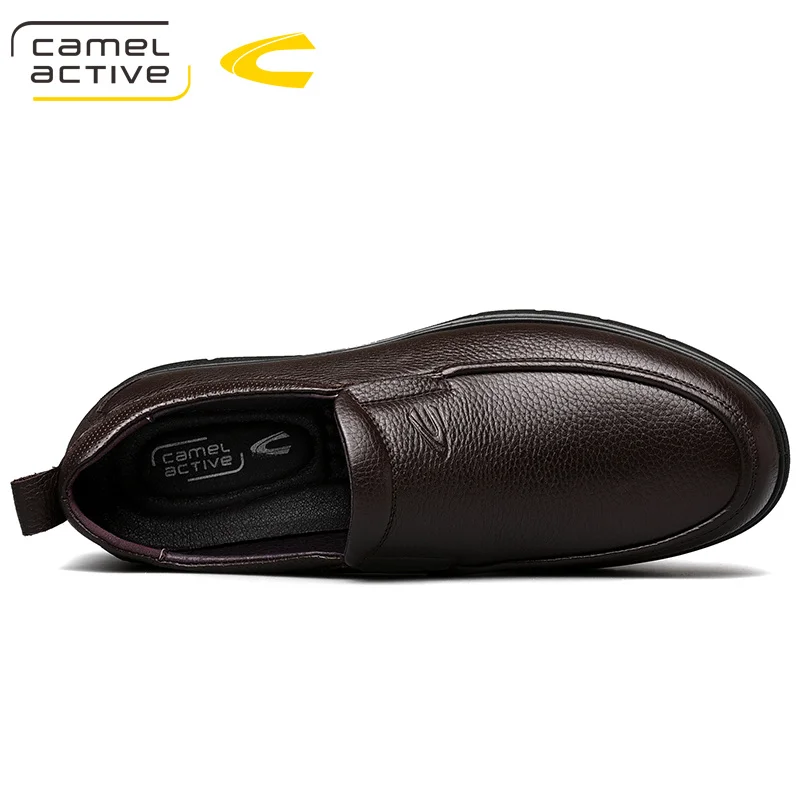 Camel Active/Новинка; Мужская обувь из натуральной кожи; Новинка; сезон лето-осень; деловая Повседневная легкая Удобная нескользящая обувь