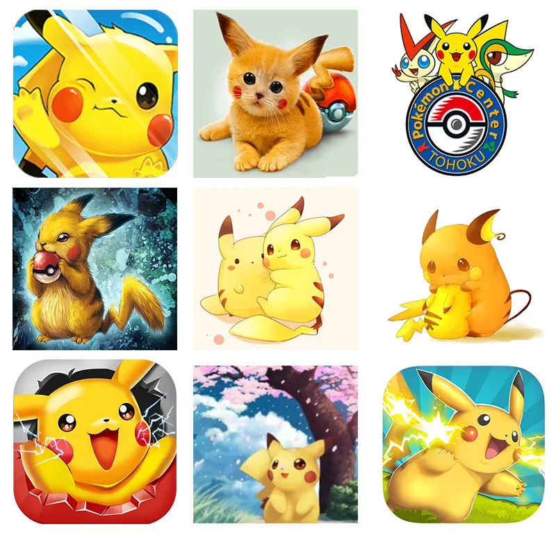 Полная желтая мышь животные мультяшная вышивка рукоделие крестиком 5D своими