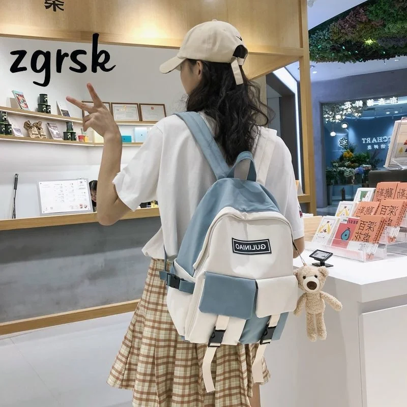 

Backpack Ladies Traveling Women Backpack Vintage For Girls Capacity School Girl Backpack England Style Elegant Backpack