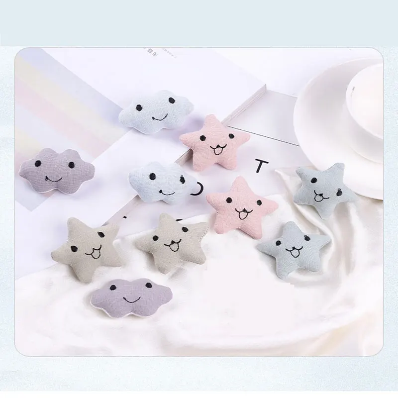 Плюшевые куклы 6 шт./лот см пятиконечная звезда мягкие для самостоятельной сборки