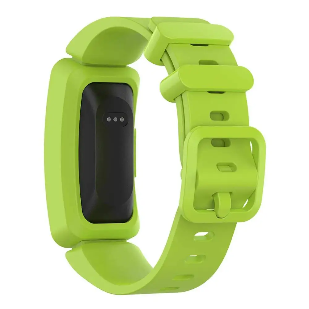 Совместим с Fitbit Ace 2 ремешка для детей мягкий силиконовый браслет аксессуары